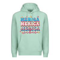 Seafoam Merica vibes Premium Hoodie - FaDigitalArtStudio