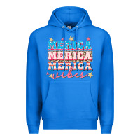 True Royal Merica vibes Premium Hoodie - FaDigitalArtStudio