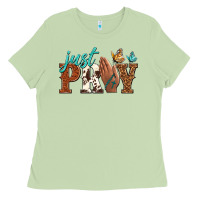 Matcha just pray Ladies Tee - NancyCooperArtShop