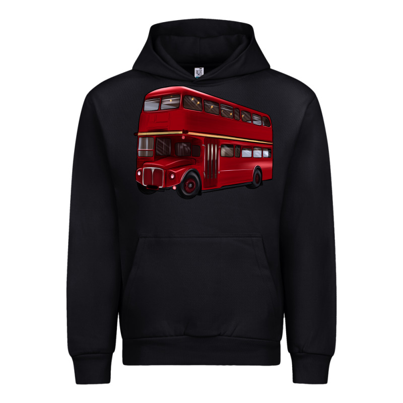 Double Decker Bus Urban Hoodie by Artiststas | Teevron