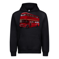 Black double decker bus Urban Hoodie - Artiststas
