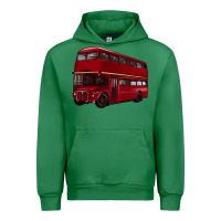 Emerald double decker bus Urban Hoodie - Artiststas