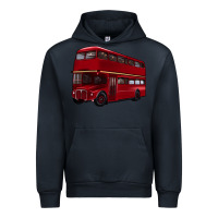 Navy double decker bus Urban Hoodie - Artiststas