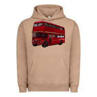 Pigment Burro double decker bus Urban Hoodie - Artiststas