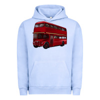 Pigment Grape Ice double decker bus Urban Hoodie - Artiststas