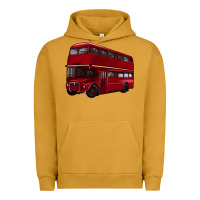 Pigment Peanut Butter double decker bus Urban Hoodie - Artiststas