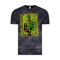 Cloud Black Cactus Leopard Frame Vintage Tee - Bettercallsaul