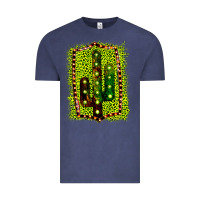 Vintage Denim Cactus Leopard Frame Vintage Tee - Bettercallsaul