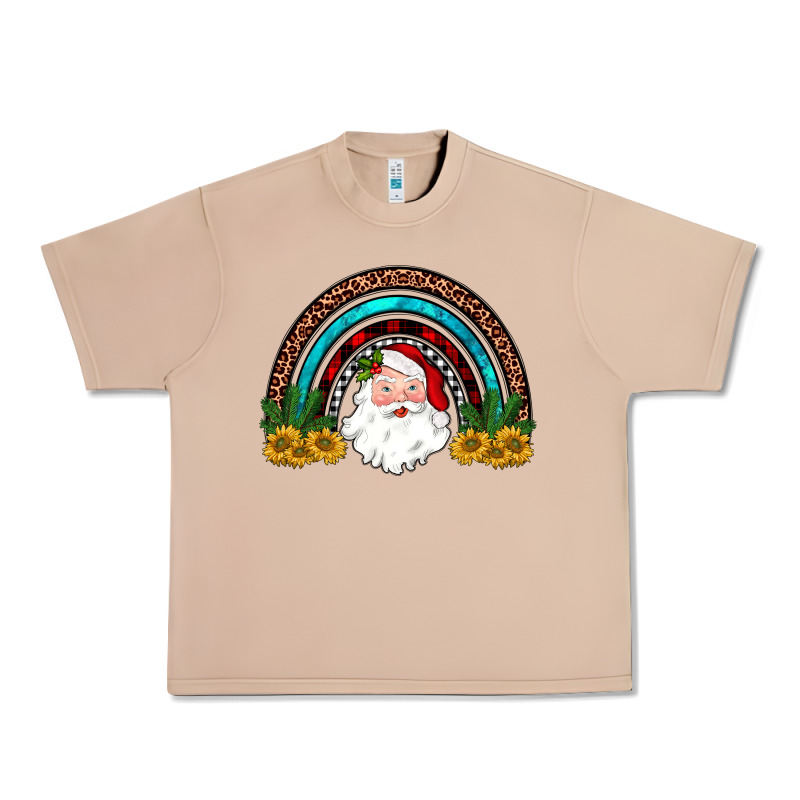 Santa Rainbow Urban Heavy Tee by JahusDesignShop | Teevron