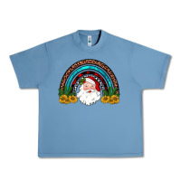 Pebble Blue santa rainbow Urban Heavy Tee - JahusDesignShop
