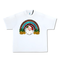 White santa rainbow Urban Heavy Tee - JahusDesignShop