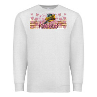 Oatmeal Heather I Dig You Valentine 16oz Premium Sweatshirt - CowhideDigitalArt
