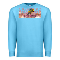 Ocean Blue I Dig You Valentine 16oz Premium Sweatshirt - CowhideDigitalArt
