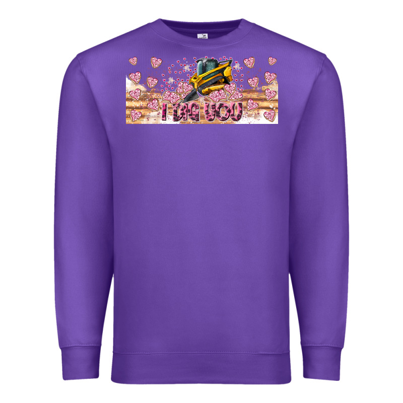 I Dig You Valentine 16oz Premium Sweatshirt by CowhideDigitalArt | Teevron