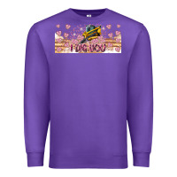 Purple I Dig You Valentine 16oz Premium Sweatshirt - CowhideDigitalArt