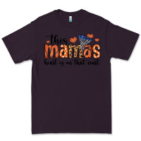 Plum this mamas heart is on that court Premium Tee - MaliasSmallBusiness