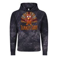 Cloud Black Happy Turkey Day - Thanksgiving Party Vintage Hoodie - Bettercallsaul