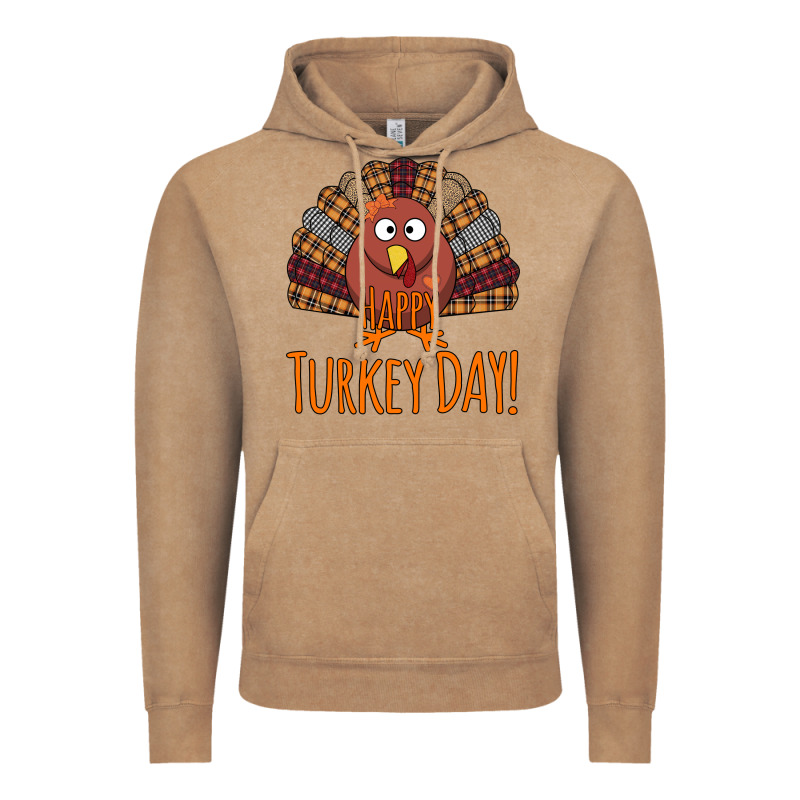Happy Turkey Day - Thanksgiving Party Vintage Hoodie by Bettercallsaul | Teevron