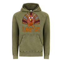 Vintage Olive Happy Turkey Day - Thanksgiving Party Vintage Hoodie - Bettercallsaul
