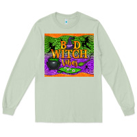 Matcha Bad witch vibes Long Sleeve Tee - NancyCooperArtShop