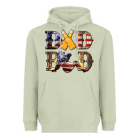 Matcha American Flag Dad Bod Heavyweight Hoodie - LillyAllenDesigns