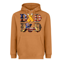 Meerkat American Flag Dad Bod Heavyweight Hoodie - LillyAllenDesigns