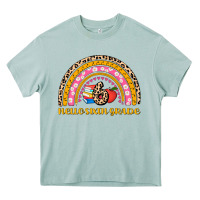 Arona back to school rainbow hello sixth grade Heavy Core Tee - AdoDesignShop