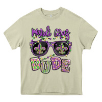 Mossy mardi gras dude Heavy Core Tee - MaliasSmallBusiness