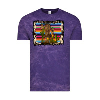 Cloud Purple Serape Cactus Vintage Tee - Bettercallsaul