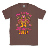 Chestnut the queen is 34 long live the queen Classic Tee - Jasminsmagicworld