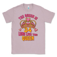 Lilac the queen is 34 long live the queen Classic Tee - Jasminsmagicworld