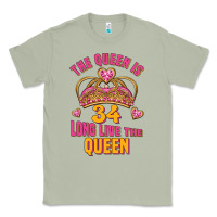 Matcha the queen is 34 long live the queen Classic Tee - Jasminsmagicworld
