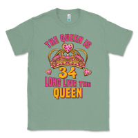 Sage the queen is 34 long live the queen Classic Tee - Jasminsmagicworld