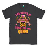 Smoke the queen is 34 long live the queen Classic Tee - Jasminsmagicworld