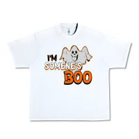 White I'm Someone's Boo Halloween Urban Heavy Tee - Bettercallsaul