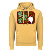 Vintage Mustard Ho Ho Ho Gnomes Vintage Hoodie - Bettercallsaul