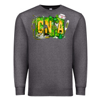 Charcoal Heather St. Patricks Day Cna Premium Sweatshirt - CowhideDigitalArt