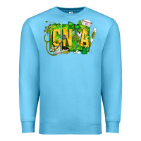 Ocean Blue St. Patricks Day Cna Premium Sweatshirt - CowhideDigitalArt