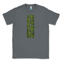 Charcoal Heather zebra Classic Tee - LillyAllenDesigns