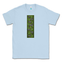 Dusty Blue zebra Classic Tee - LillyAllenDesigns