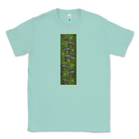 Seafoam zebra Classic Tee - LillyAllenDesigns
