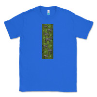 True Royal zebra Classic Tee - LillyAllenDesigns