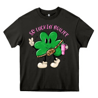 Asphalt so luckin boujee Heavy Core Tee - MaliasSmallBusiness