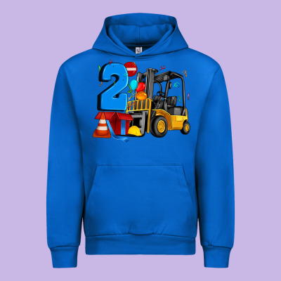 Forklift Birthday Two Urban Hoodie Designed By Artiststas