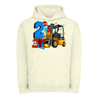 Pigment Pistachio forklift birthday two Urban Hoodie - Artiststas