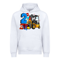 White forklift birthday two Urban Hoodie - Artiststas