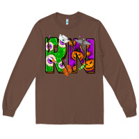 Chestnut Halloween RN Registered Nurse Long Sleeve Tee - NancyCooperArtShop