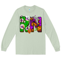 Matcha Halloween RN Registered Nurse Long Sleeve Tee - NancyCooperArtShop