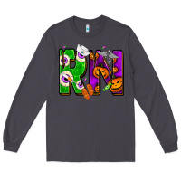Smoke Halloween RN Registered Nurse Long Sleeve Tee - NancyCooperArtShop