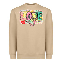 Mushroom love nursing leopard background Heavyweight Sweatshirt - CowGirlArtShop